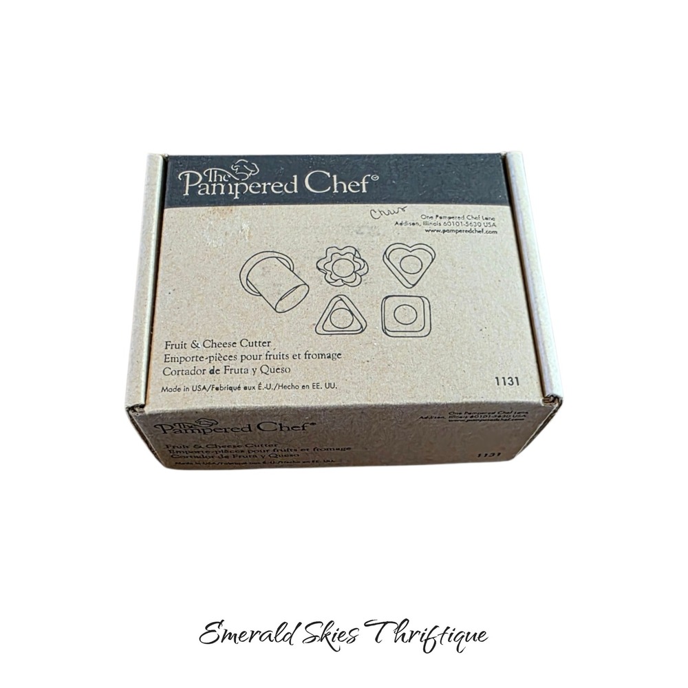 Pampered Chef Fruit and Cheese Cutter in NIB #1131  free shipping